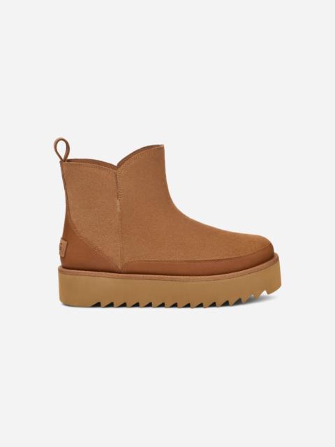 UGG ® Women's Alina Mini Platform Suede/Leather Classic Boots in Chestnut
