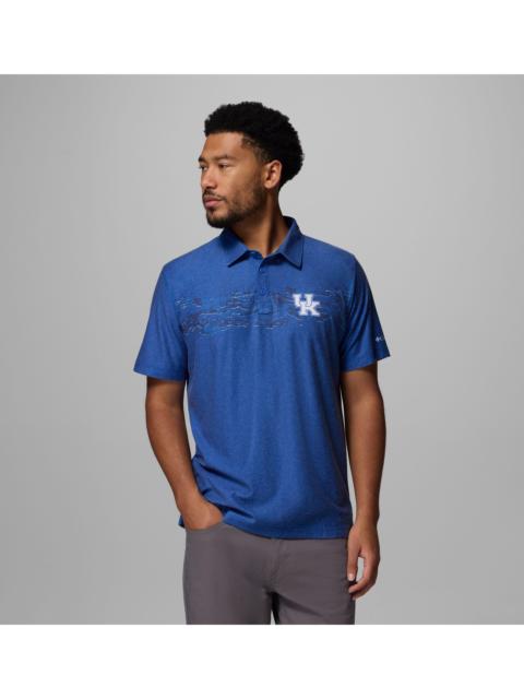 Columbia Men's Collegiate Thistletown Hills Printed Polo - Kentucky
