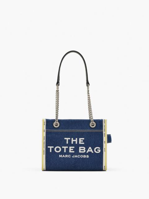 THE DENIM CHAIN SMALL TOTE BAG