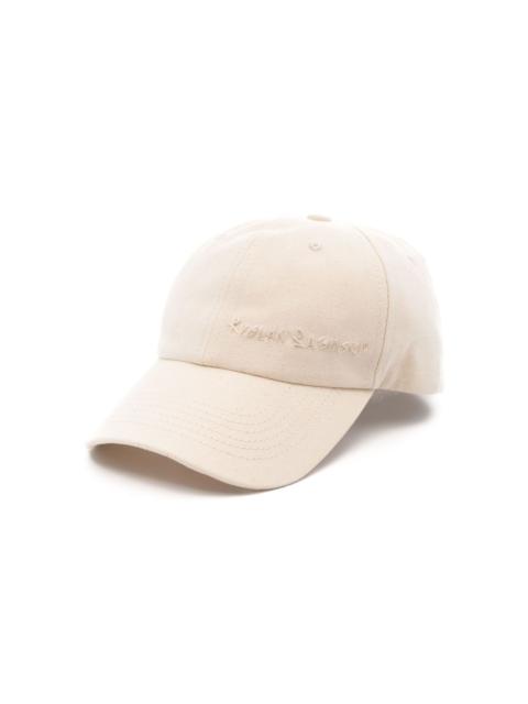 RUSLAN BAGINSKIY logo-embroidered canvas cap