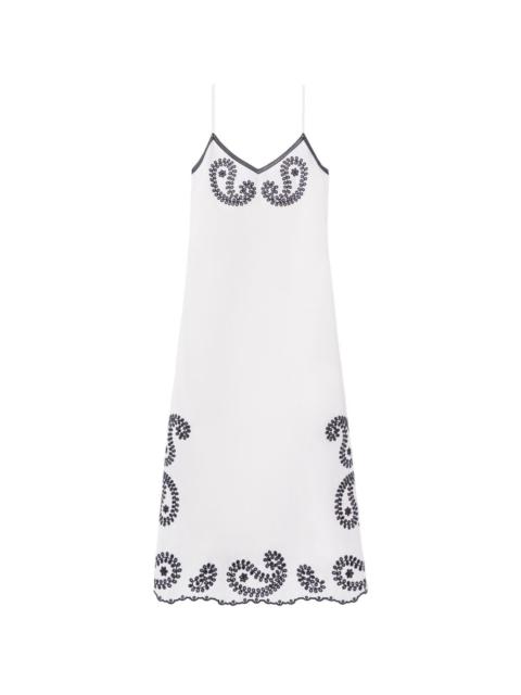 Claudie Pierlot embroidered A-line dress
