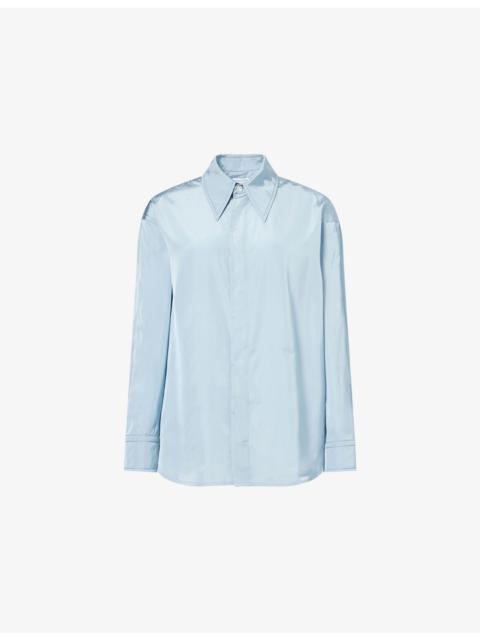 Bottega Veneta Parachute BV Satin Shirt