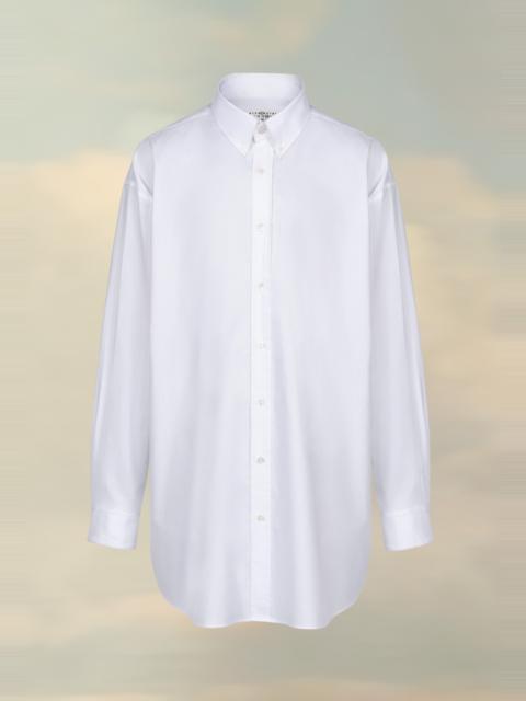 Maison Margiela Organic Cotton Oxford Shirt | REVERSIBLE