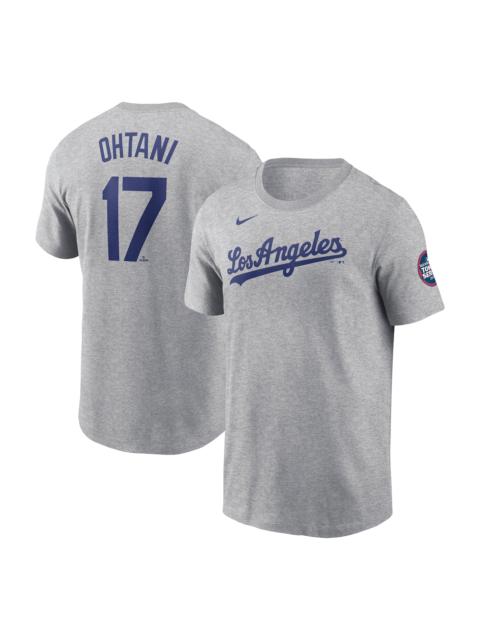 Nike Nike MLB Los Angeles Dodgers Shohei Ohtani T-shirt 'Dark Grey Heather' IQ4010-063