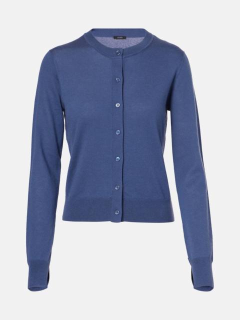 JOSEPH Cotton, cashmere, and silk sweater