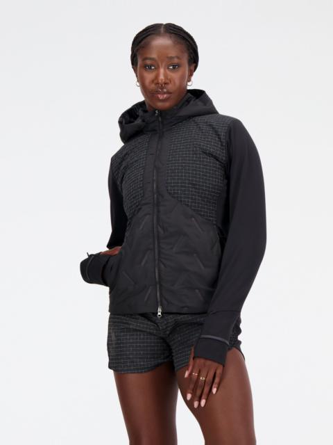 New Balance NYC Marathon Impact Run Luminous Heat Jacket