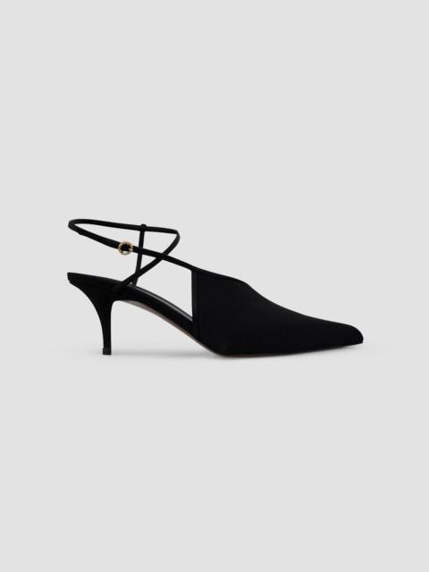 NEOUS Women's Orani 65MM Crepe Slingback Heels - Black