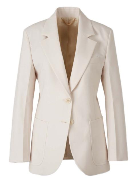 Victoria Beckham side-pocket buttoned blazer