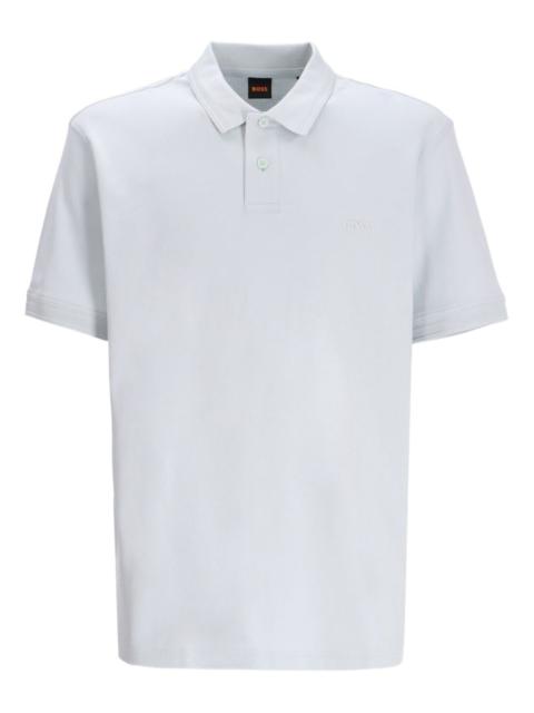 BOSS cotton polo shirt