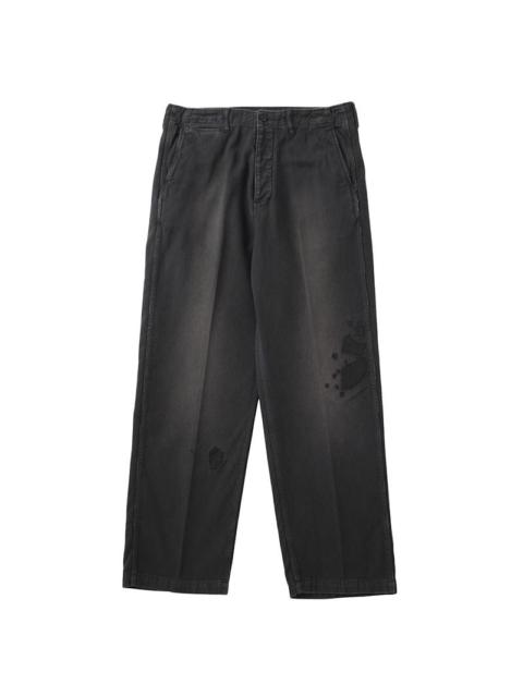 visvim CHINO PANTS CRASH BLACK