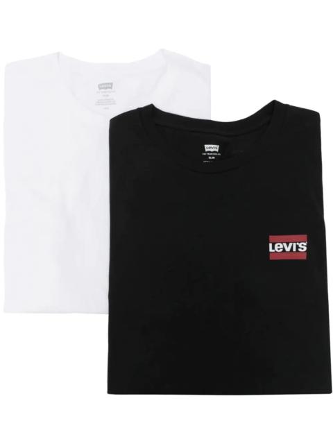 logo-print T-shirt set (set of two)