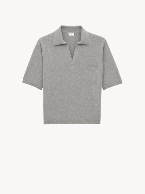 SAINT LAURENT POLO IN WOOL