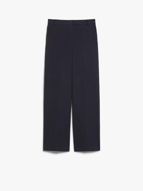 WEEKEND Max Mara PANETTO Jacquard flannel trousers