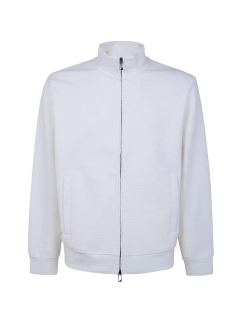 EMPORIO ARMANI zipped sweater