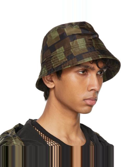 ハット Dries Van Noten 21ss Len Lye bucket hat Dries Van Noten BNWT SS21 DRIES VAN NOTEN x LEN LYE KHAKI NYLON