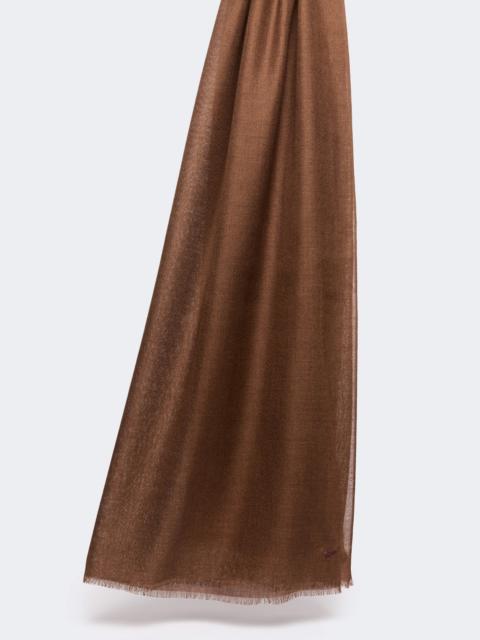 WEEKEND Max Mara RAUCHE Cashmere and silk stole - BROWN