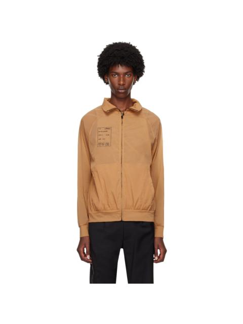 OLLY SHINDER Tan Sheer Jacket