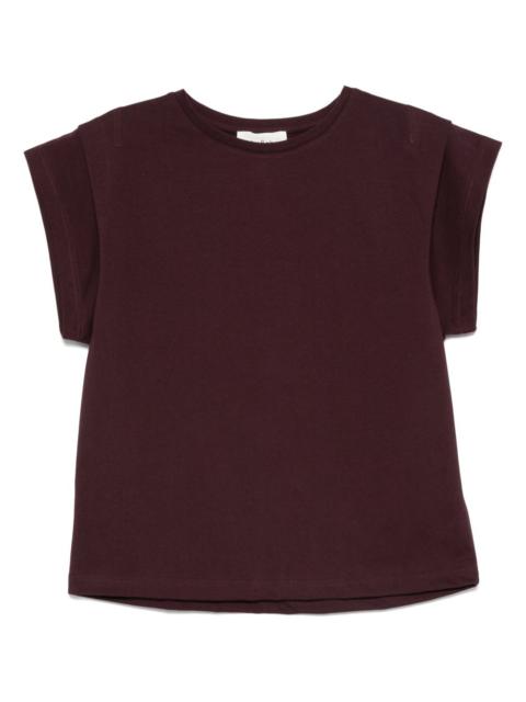 ba&sh Pio capped-sleeve cotton T-shirt