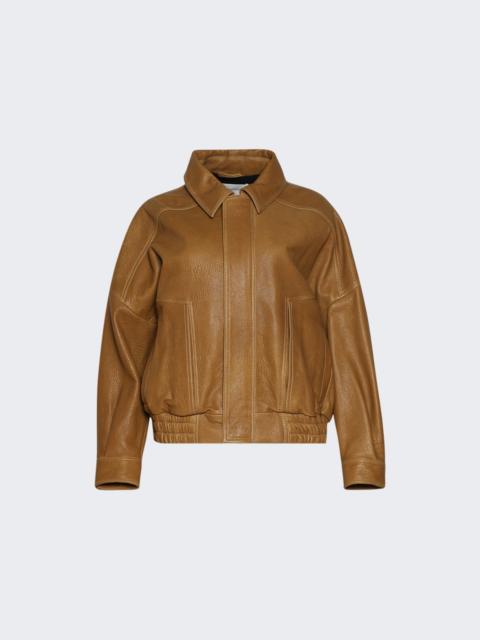 NOUR HAMMOUR Dalma Jacket Butterscotch
