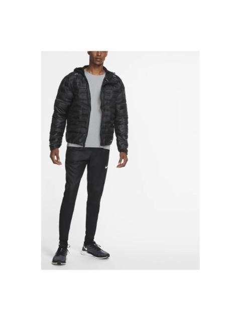 Nike Nike 사려깊은 로고 운영하는 스포츠 다운 재킷 검정 CU7793-010