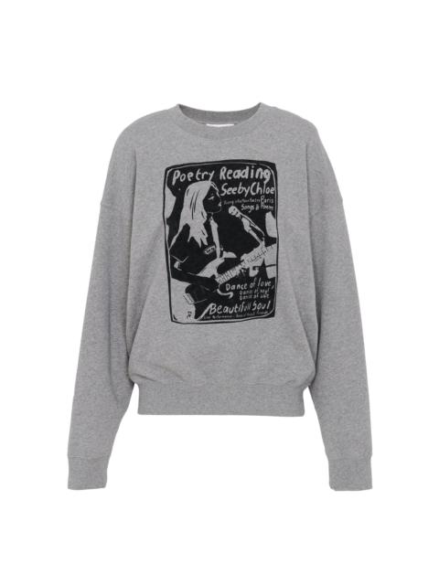 See by Chloé PRINTED SWEATSHIRT