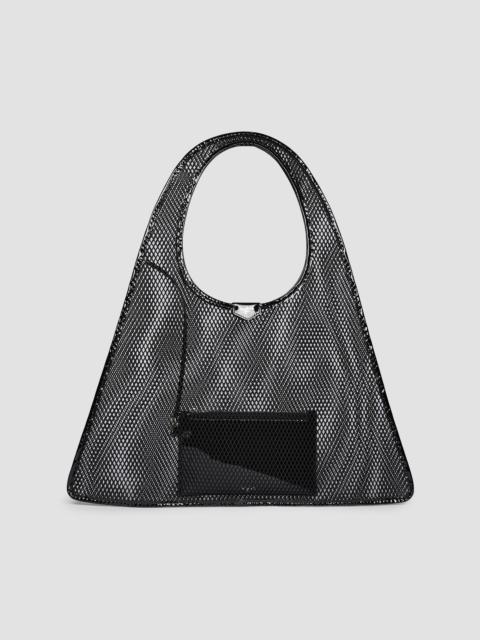 Alaïa Women's One Piece Mesh Hobo Bag - Black