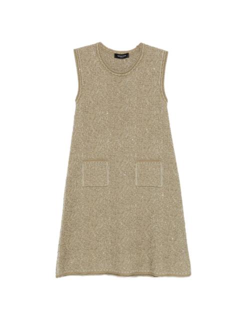 FABIANA FILIPPI patch-pocket mini dress