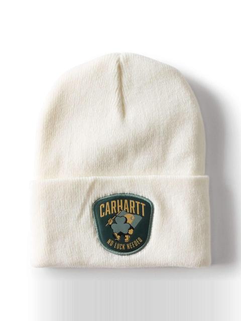 Carhartt Knit Shamrock Patch Beanie