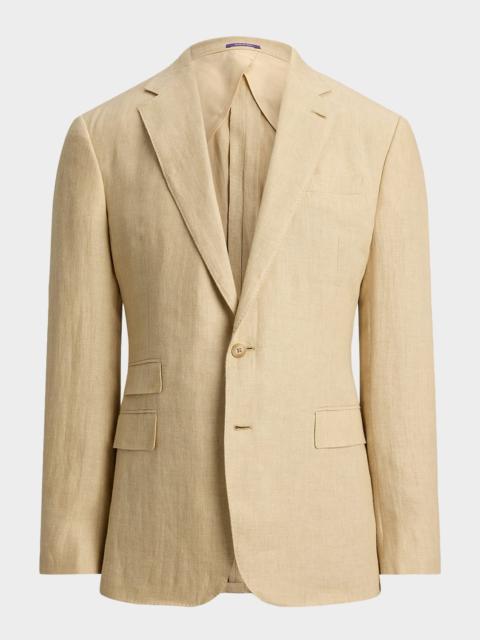 Ralph Lauren Men's Textured Linen Blend Sport Coat