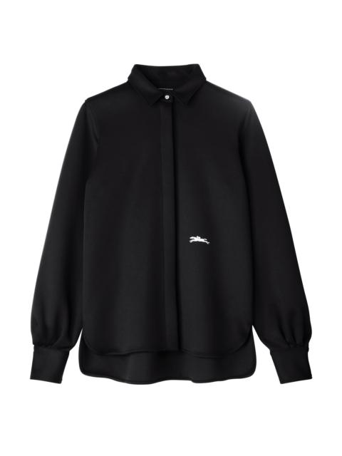 Longchamp Shirt Black - Jersey