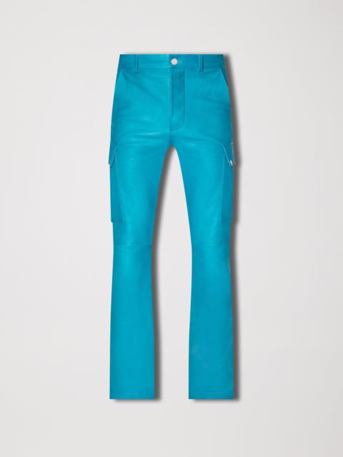 AMIRI LEATHER CARGO FLARE