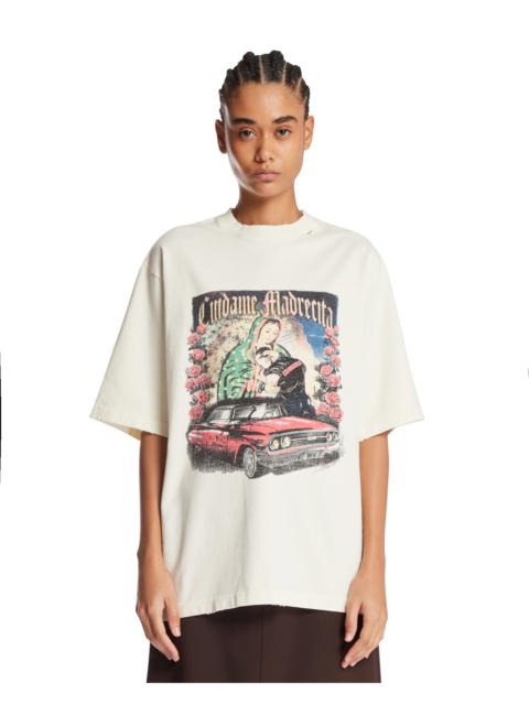WILLY CHAVARRIA White Cotton Printed T-Shirt