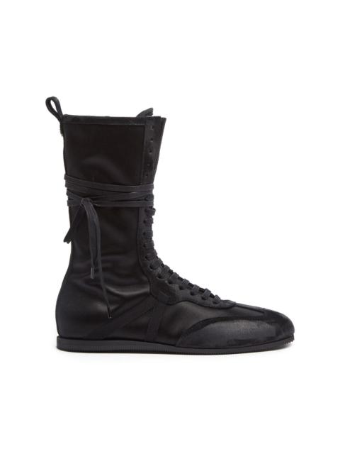 Ann Demeulemeester Fides high-top boxing sneakers