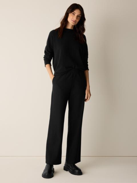 EILEEN FISHER Washable Stretch Crepe Straight Pant