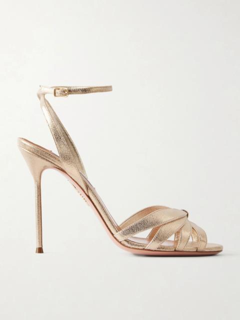 AQUAZZURA Soulmate 105 Knotted Sandals