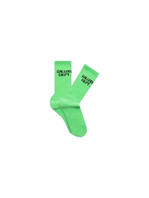 GALLERY DEPT. Clean Socks "Green / Black" VKW31D3C