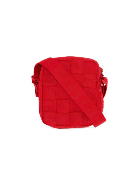 Supreme Woven Shoulder Bag 'Red'