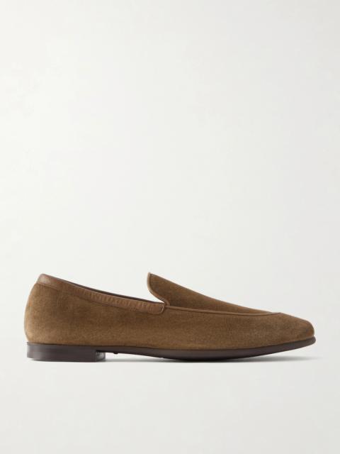 John Lobb Tyne II Suede Loafers