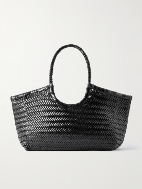 DRAGON DIFFUSION Nantucket Large Woven Leather Tote