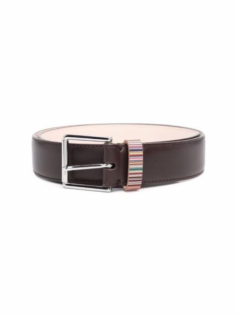 contrast stripe belt