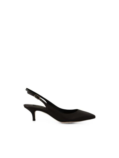 Dolce & Gabbana pointed-toe slingback heeled pumps
