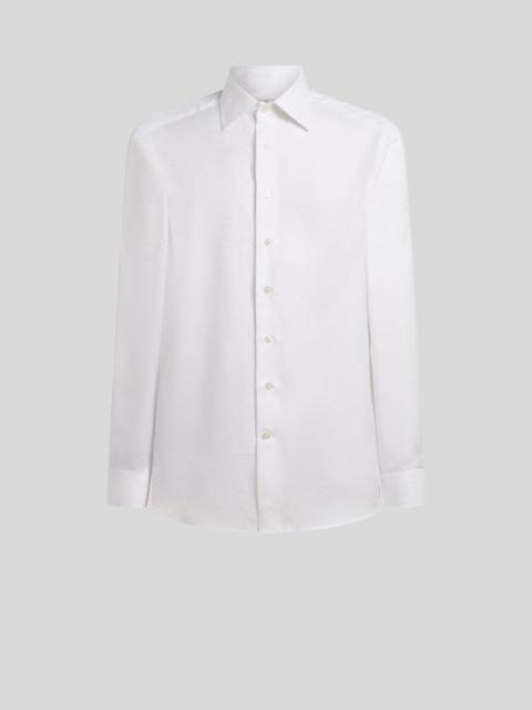 Etro COTTON JACQUARD SHIRT WITH MEDALLION MOTIF