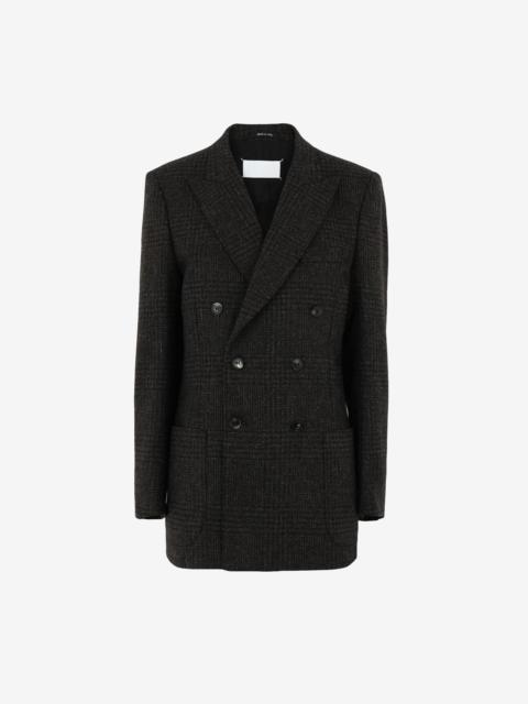 Maison Margiela Wool check blazer