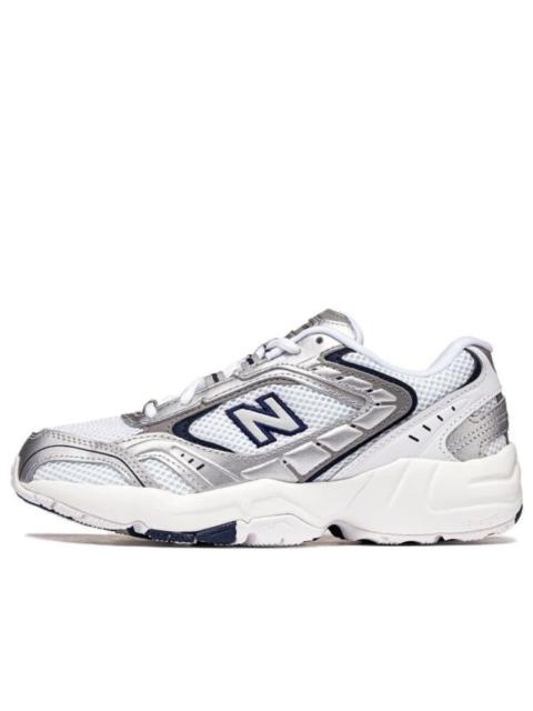 (WMNS) New Balance NB 452 Sneakers 'White Silver Black' WX452SA