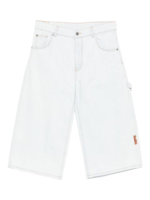 Off-White five-pocket denim shorts