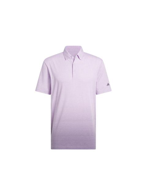 adidas adidas Go-To Rise Print Polo Shirt Powder Plum