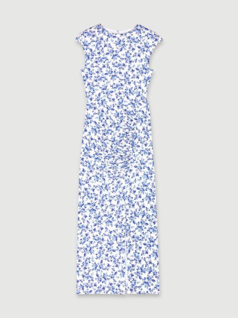 maje Patterned maxi dress