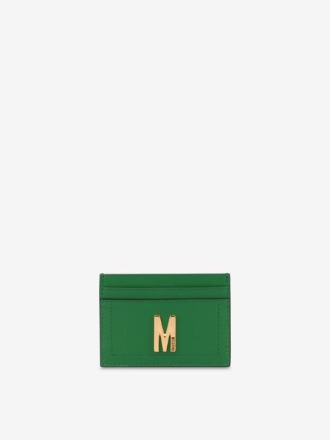 Moschino M CALFSKIN CARD HOLDER