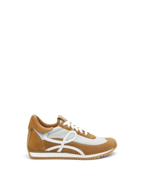 Loewe Flow runner in nylon and suede