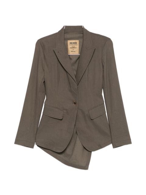 UMA WANG Kylie single-breasted blazer